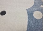 Тъкан килим MAGNOLIA 648 l.blue КРЪГ